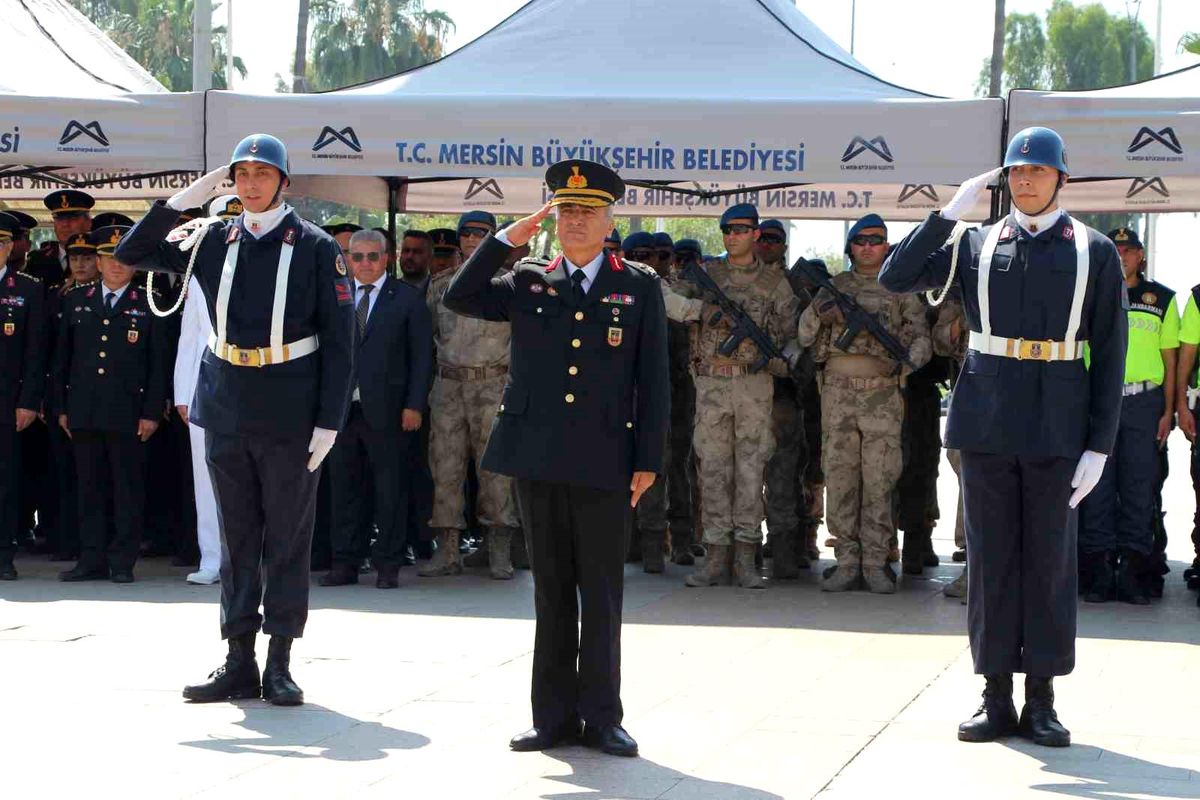 Mersin'de Jandarma Teşkilatı'nın 187. kuruluş yıl dönümü kutlandı