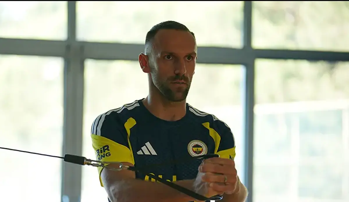 Fenerbahçe'nin yeni golcüsü Vedat Muriqi çalışmalara başladı!