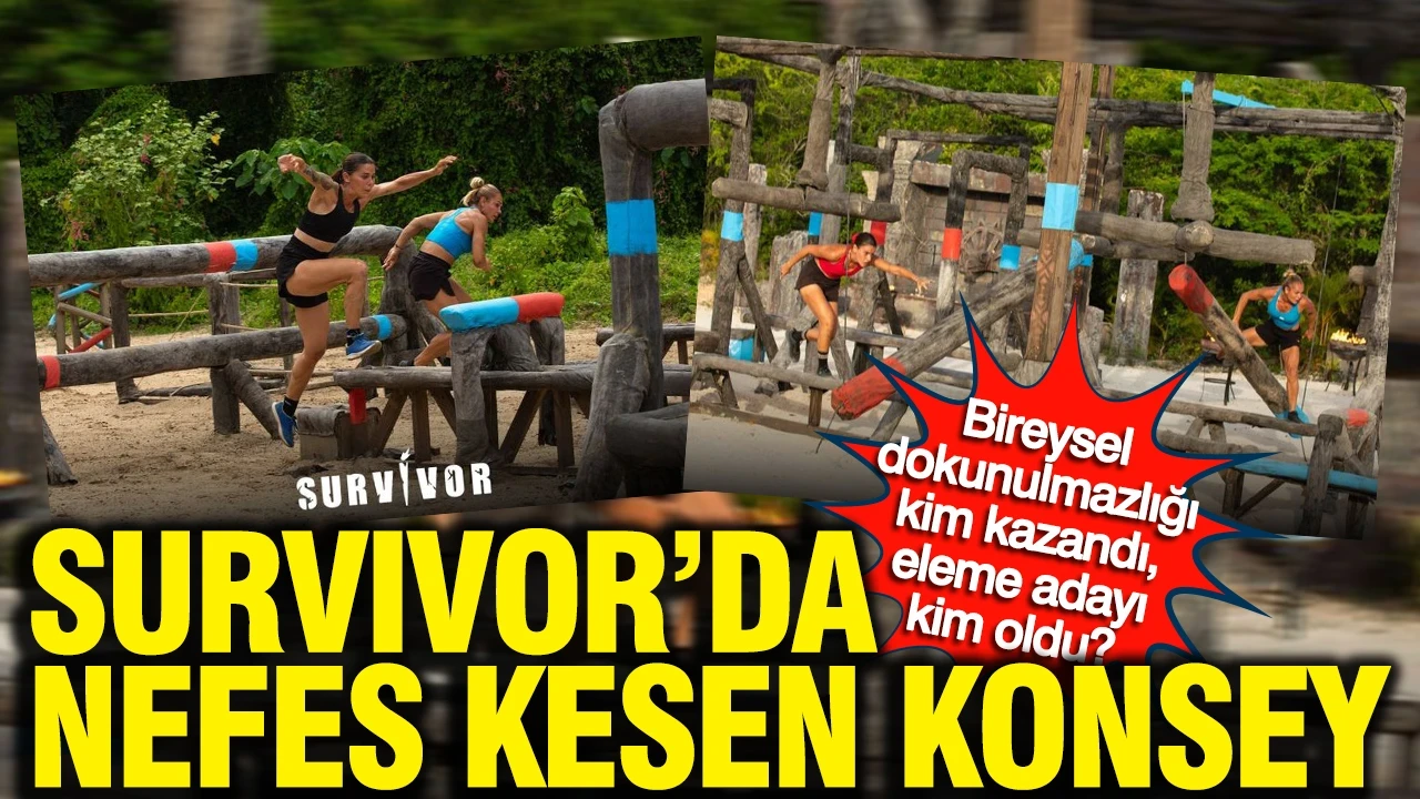 Survivor’da nefes kesen konsey: Bireysel dokunulmazlığı kim kazandı, eleme adayı kim oldu?