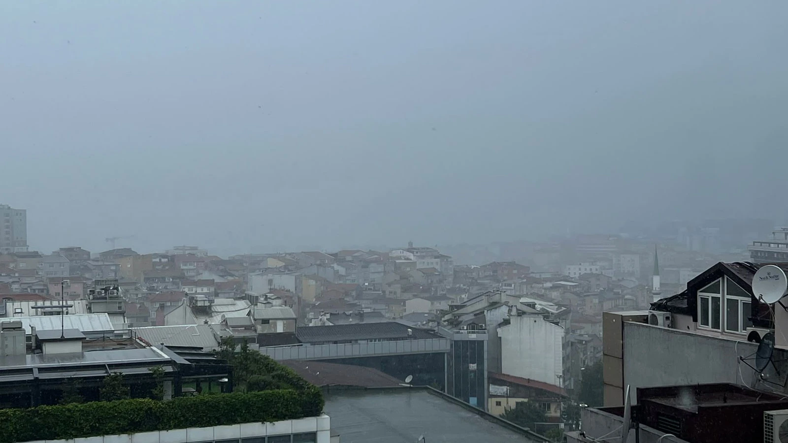 İstanbul'da kuvvetli sağanak etkili oluyor