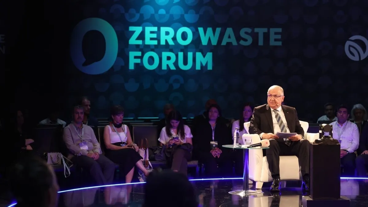 Bakan Yaşar Güler İstanbul’daki Sıfır Atık Forumu’na Katıldı