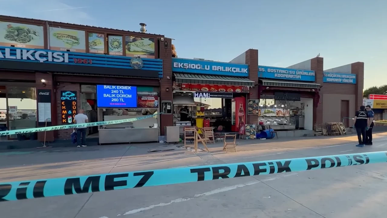 Kadıköy'de balık restoranına silahlı saldırı