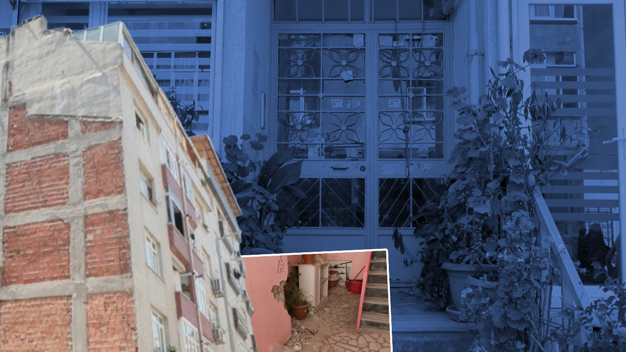İstanbul'da tabut bina: Her an yıkılabilir ama mührü kırıp içeri girdiler