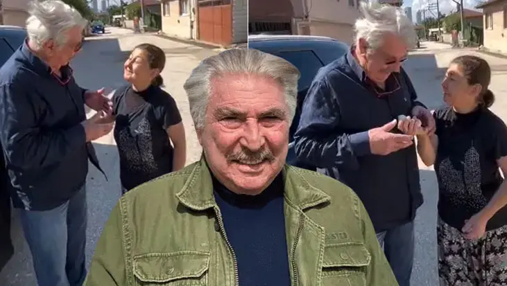 Yolu şaşıran Erdal Özyağcılar'a hayranından organik sürpriz: Kör gözlerimle tanıdım