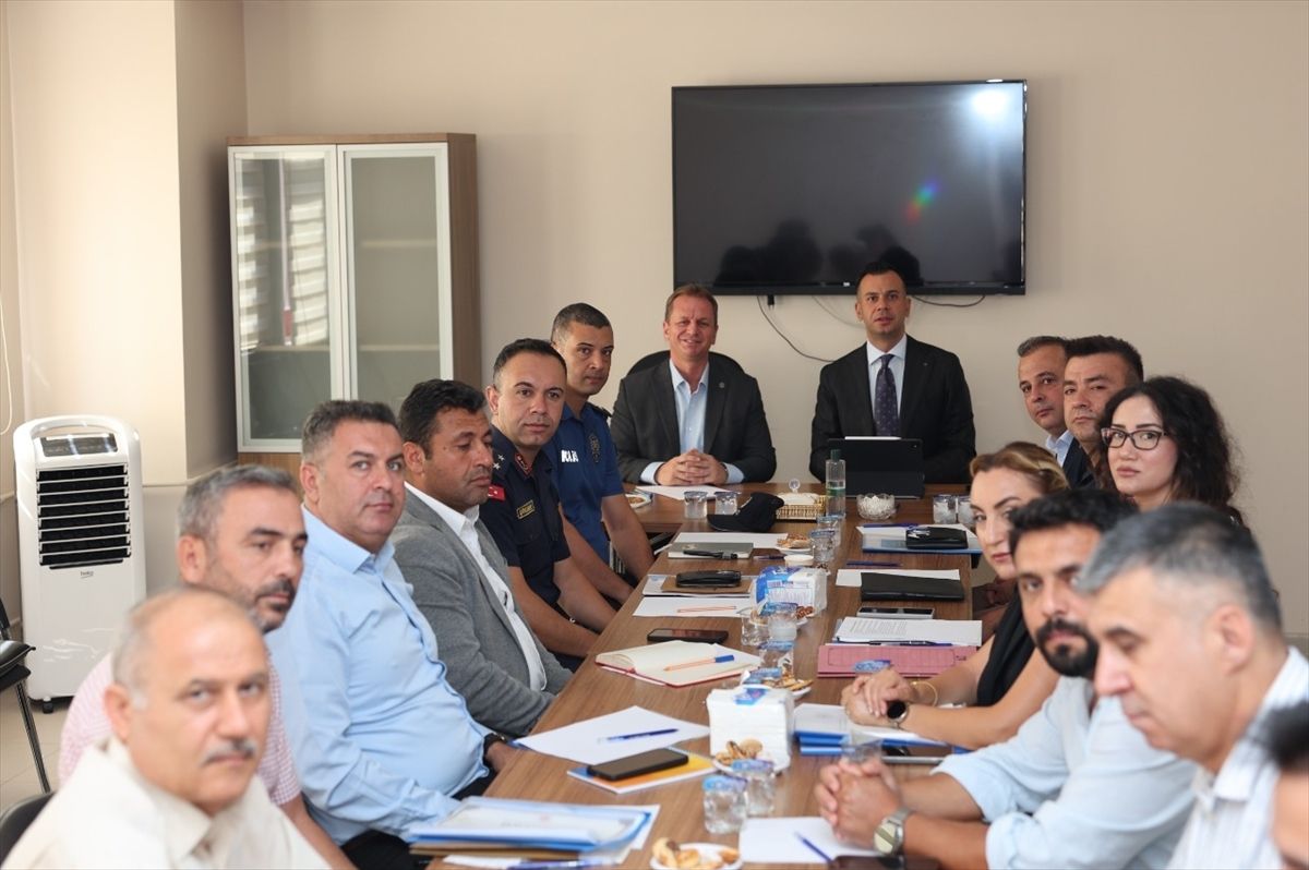 Gülnar’da şube başkanları toplantısı