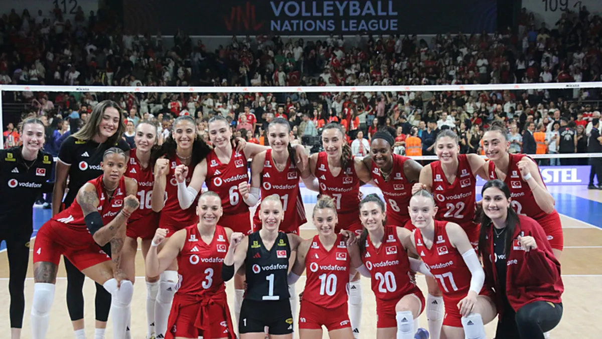 A Milli Kadın Voleybol Takımı, yarın Çin ile karşılaşacak!