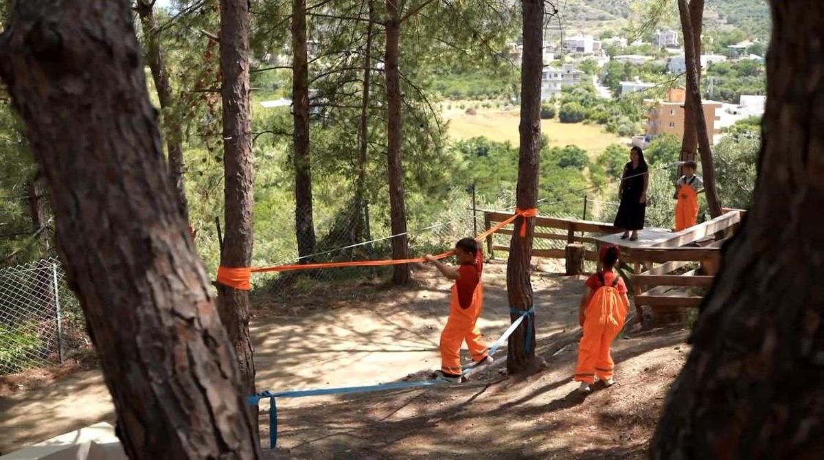 Arsuz'da orman ve doğa okulu atölyelerinin açılışı gerçekleştirildi