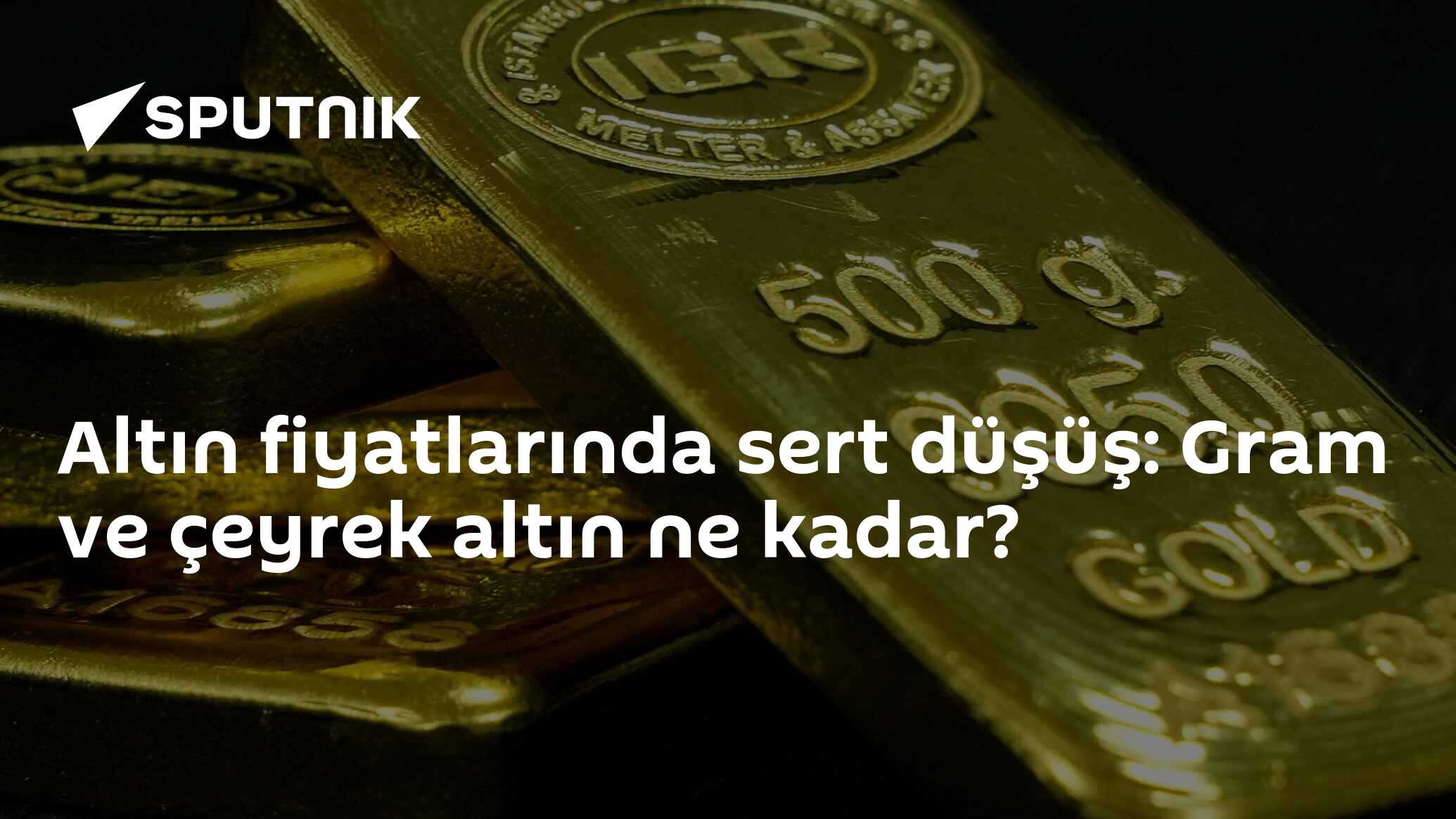Altın fiyatlarında sert düşüş: Gram ve çeyrek altın ne kadar?