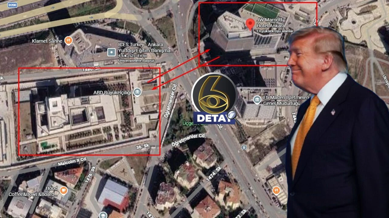 Trump'un kaldığı otelden Amerika Büyükelçiliği'ne tünel mi var?