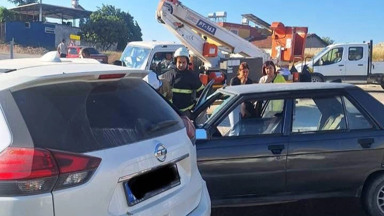 Altınözü’nde trafik kazası:2 yaralı