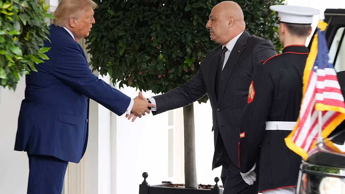 Trump, Lübnan Cumhurbaşkanıyla görüşmede ABD desteği sözü verdi
