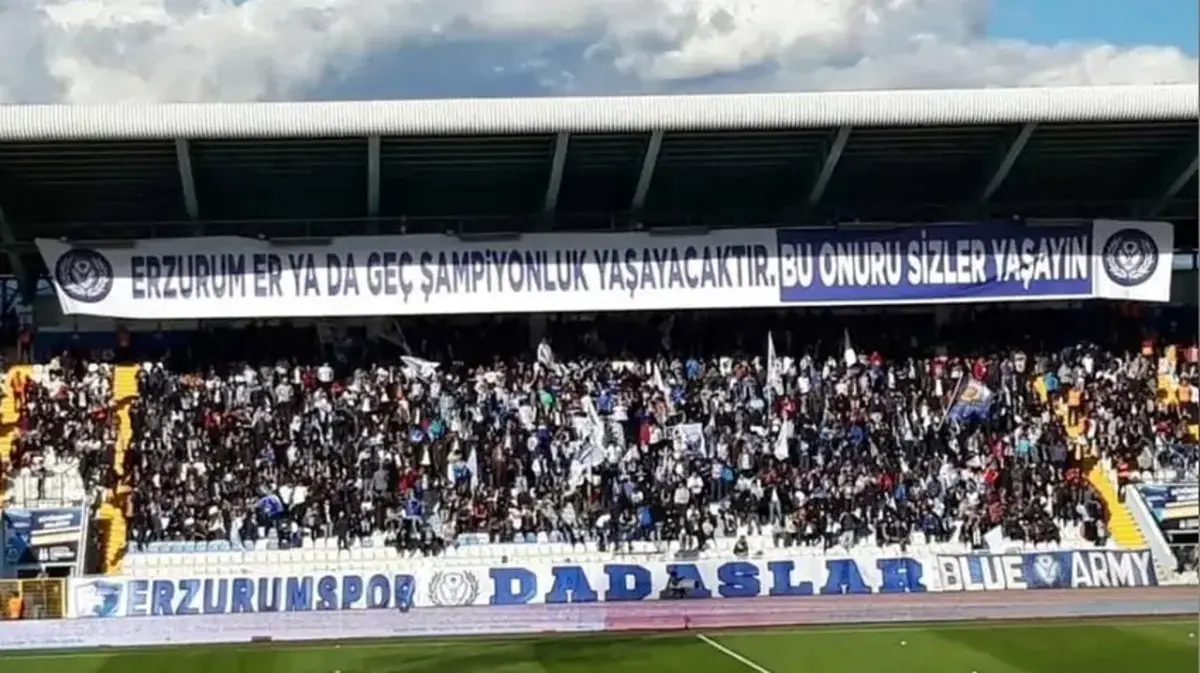 Erzurumspor taraftarından yeni karar! Resmen sona erdi