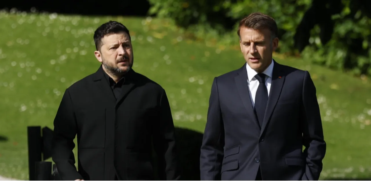 Mikrofonu açık bırakan Macron ve Zelenskiy, Trump’ın dedikodusunu yaparken yakalandı!