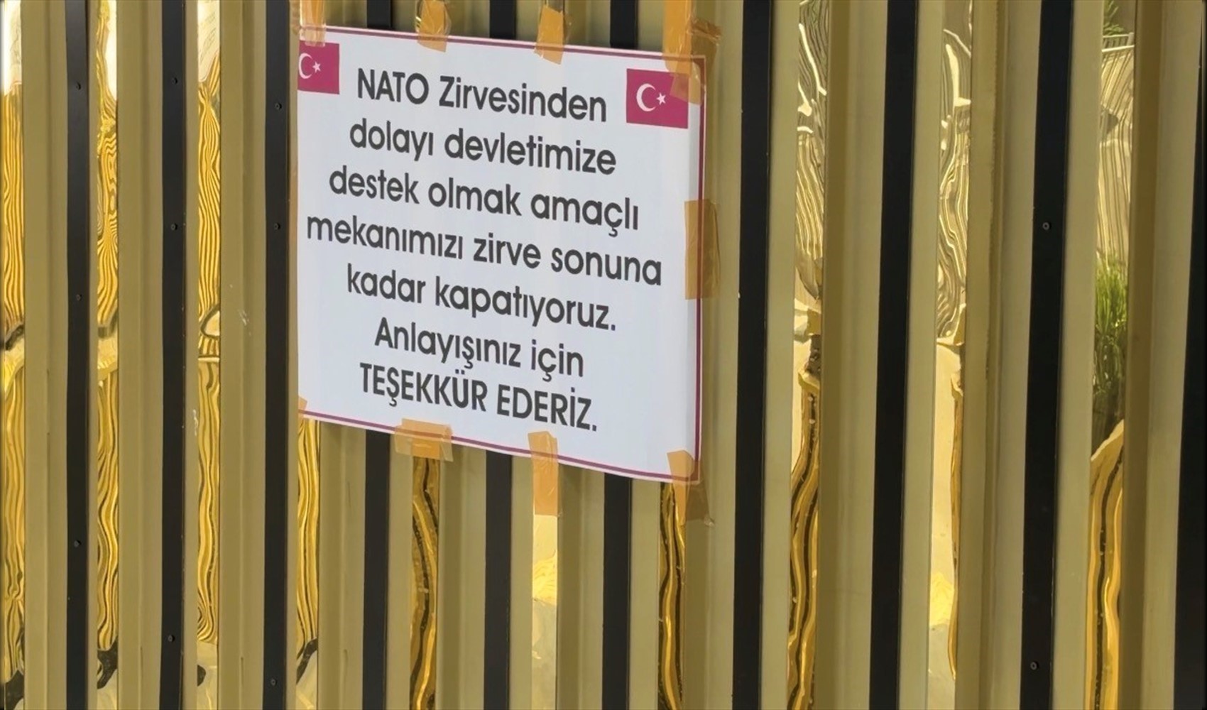 Ankara’da eğlence merkezinden NATO Zirvesi kararı: Mekan geçici olarak kapatıldı