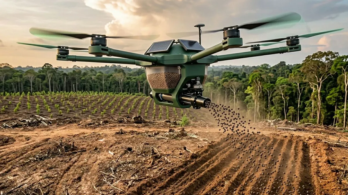 Dakikada 300 atışla dünyayı kurtaracak dijital buluş! Görenlerin ağzı açık kaldı
