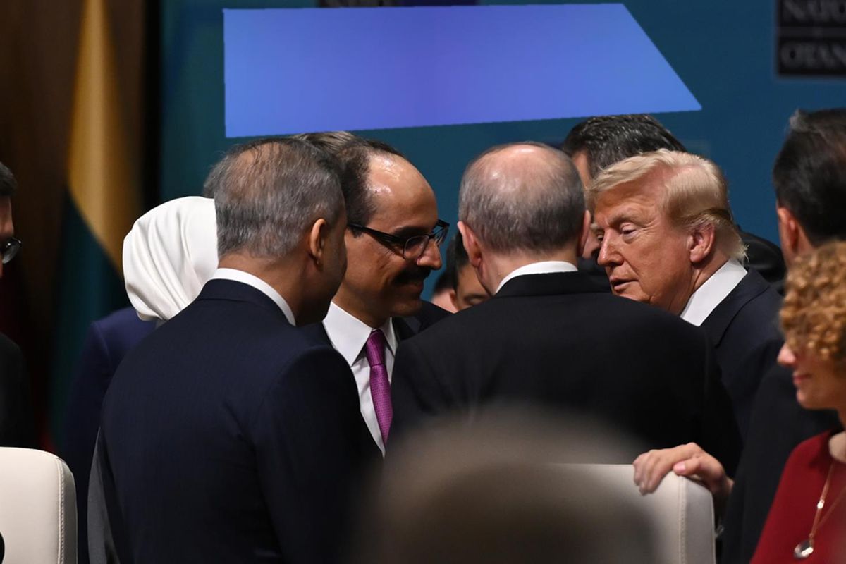 Trump doğrudan Erdoğan'ın yanına gitti! İşte 4'lü mini zirvede konuşulanlar