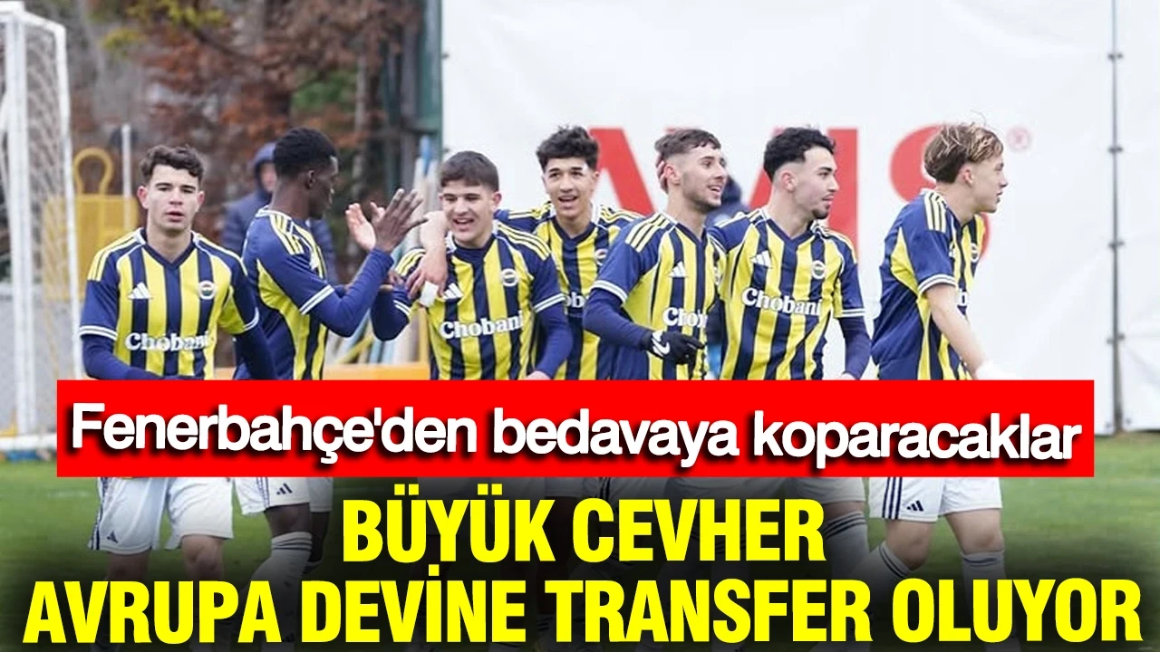 Fenerbahçe'den bedavaya koparacaklar: Büyük cevher, Avrupa devine transfer oluyor