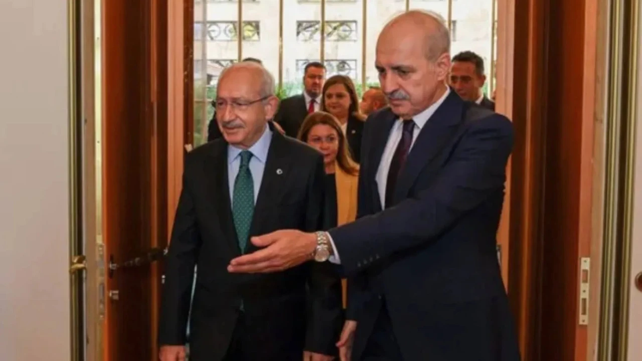 Çerçeve yasa turu: Kurtulmuş, Kılıçdaroğlu ile görüştü