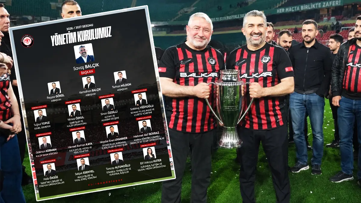 Arca Çorum FK'da yeni dönem! Başkanlığı Savaş Balçık devraldı