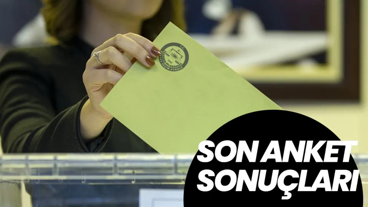 SON ANKET SONUÇLARI SON DAKİKA: AK Parti yükselişini sürdürüyor! İşte partilerin oy oranları ve son seçim anketi