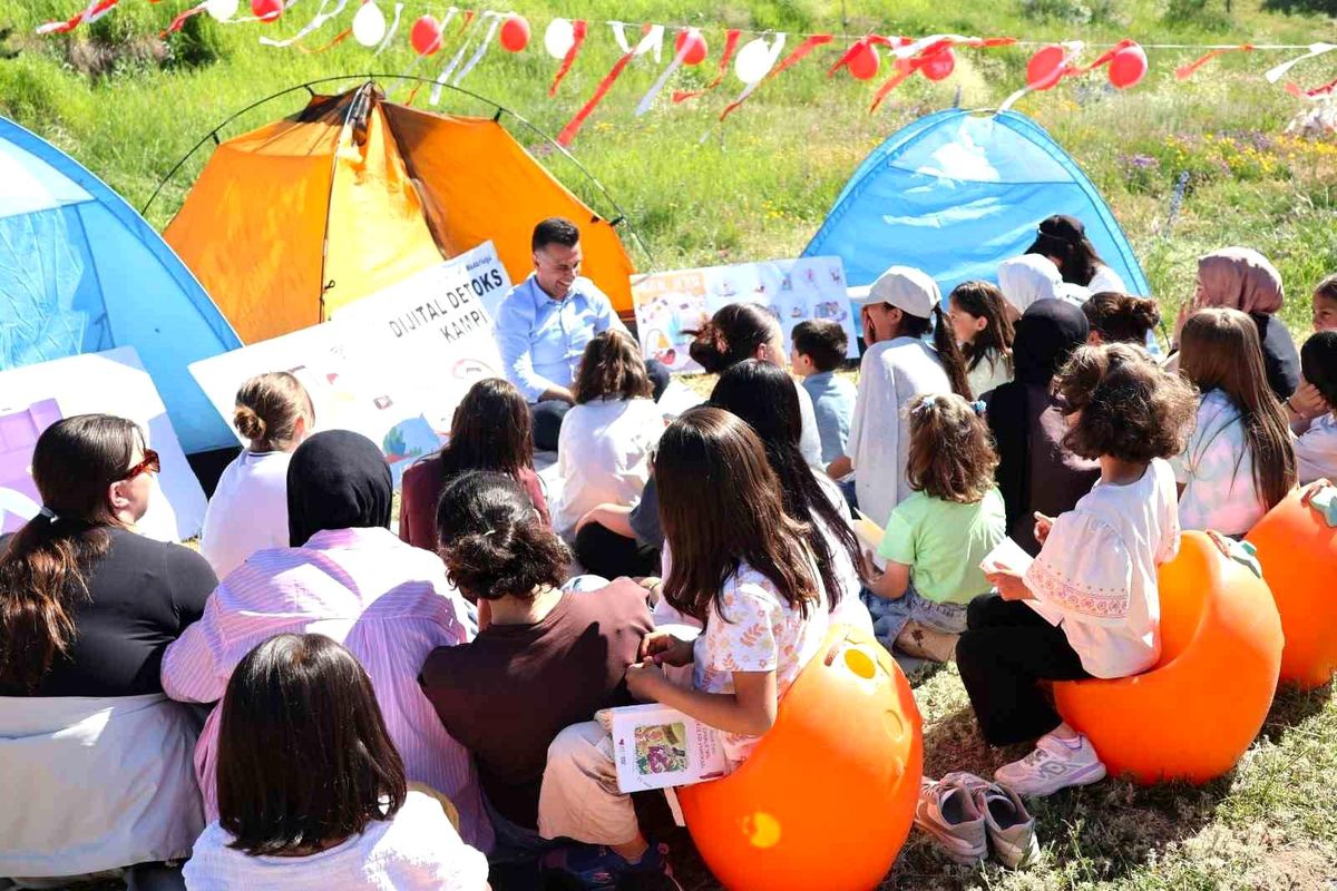Erzurum'da çocuklar ve gençler için dijital detoks kampı düzenlendi