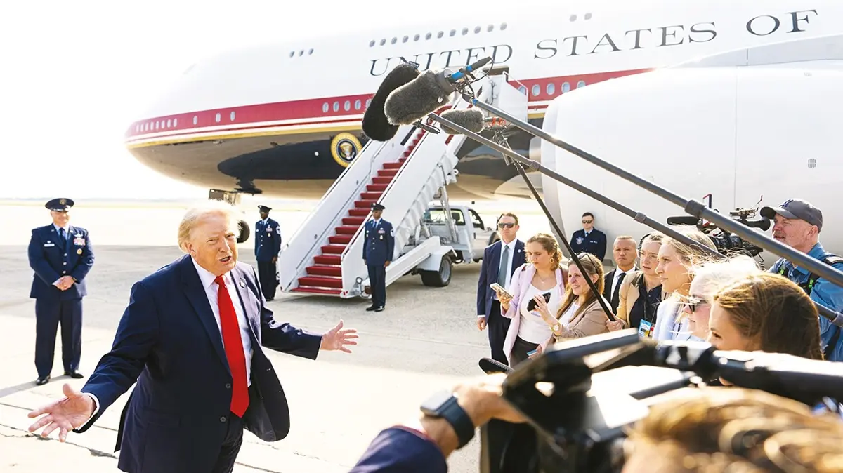Trump'ın yeni uçağıyla ilk ziyareti Ankara