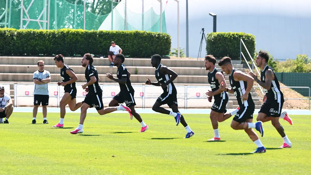 Beşiktaş'ta yeni sezon çalışmaları sürüyor