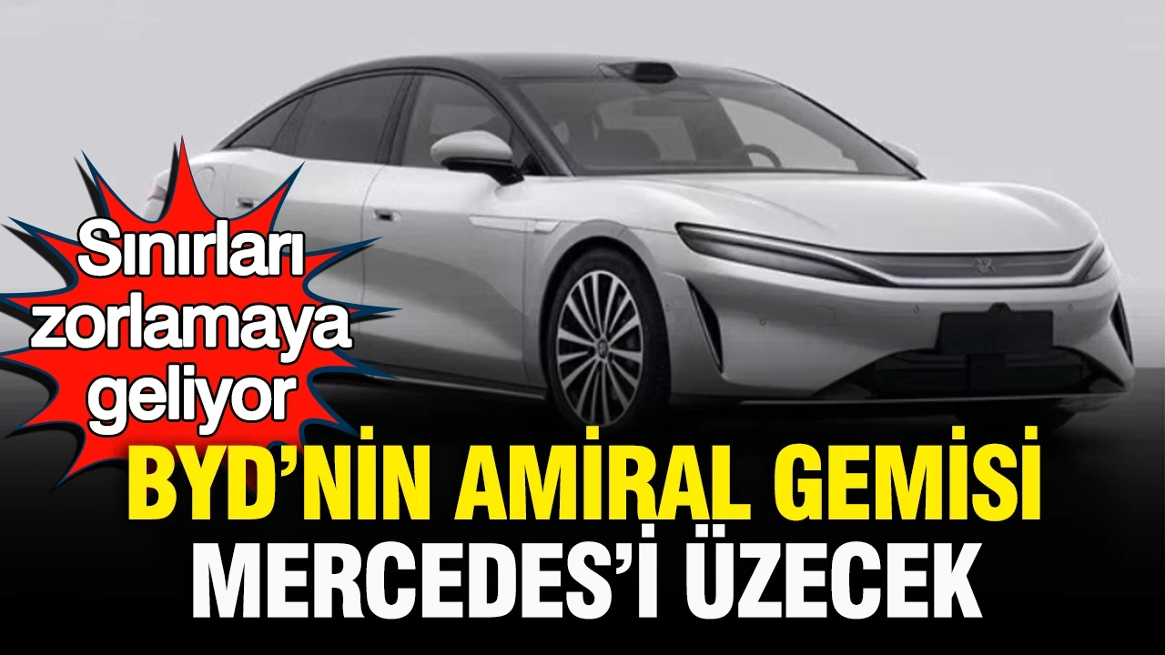 Mercedes'e Çinli devden uzun menzilli rakip: BYD Da Han Tanıtıldı