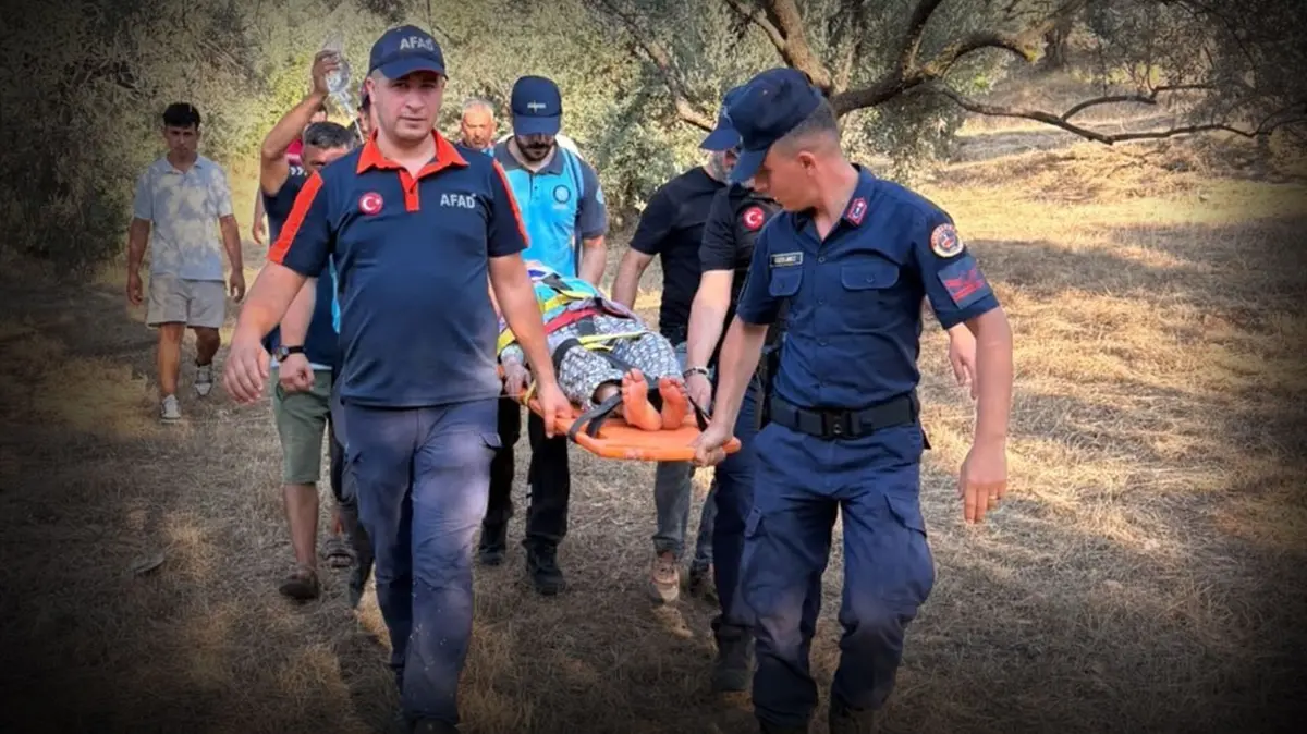 Aydın'da 11 saatlik nefes kesen arama: 99 yaşındaki adam sağ bulundu
