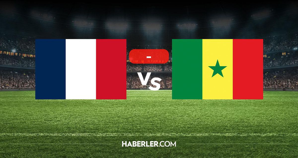 Fransa Senegal maçı kaç kaç? MAÇ SONUCU! Fransa Senegal golleri kim attı, canlı maç anlatımı!
