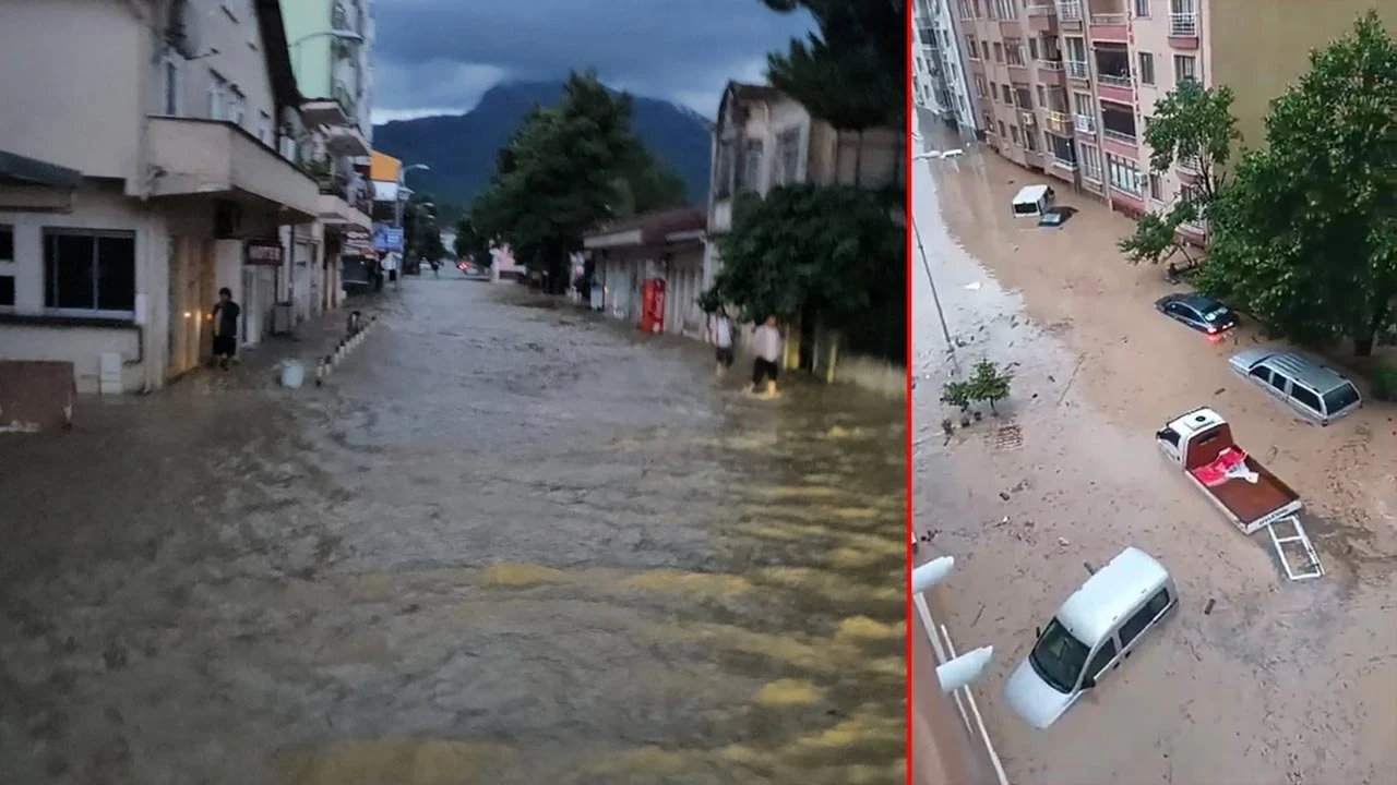 Kastamonu'da Sel ve Su Baskını Alarmı: Onlarca Ev Tahliye Edildi
