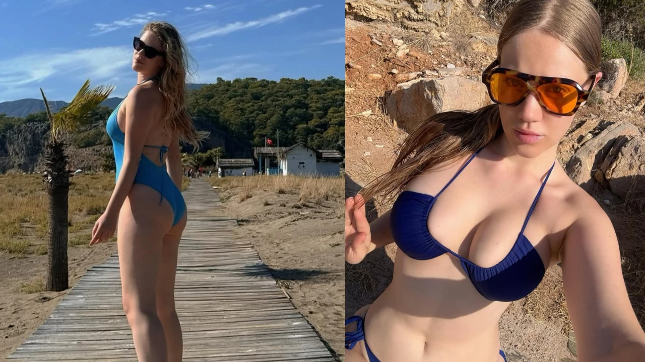 Serel Yereli Bodrum tatilinden pozlarıyla hayranlarını büyüledi