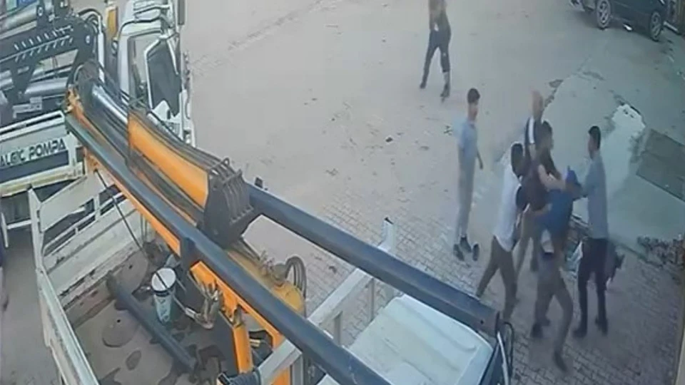 Konya'da sondaj şirketi kavgası: Çok sayıda kişi birbirine girdi