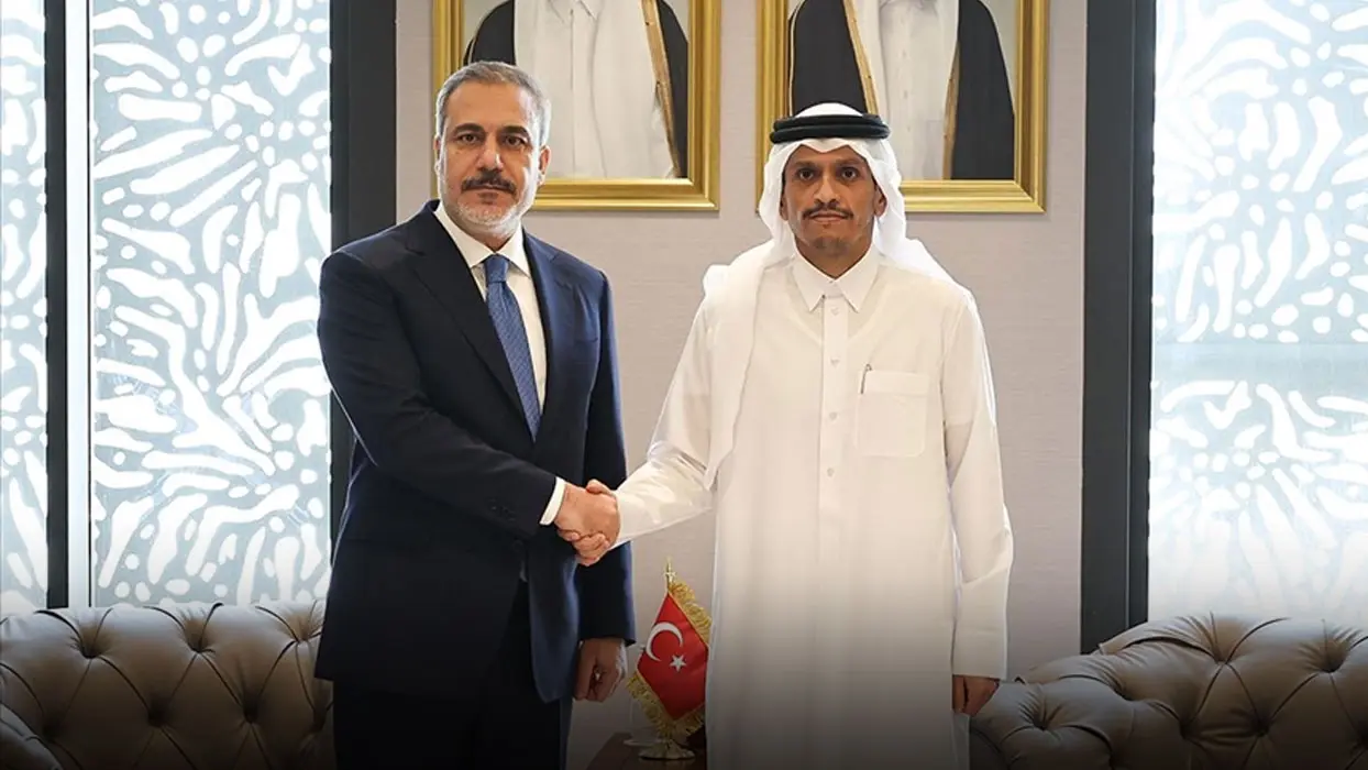 Bakan Fidan mevkidaşı Al Sani ile görüştü