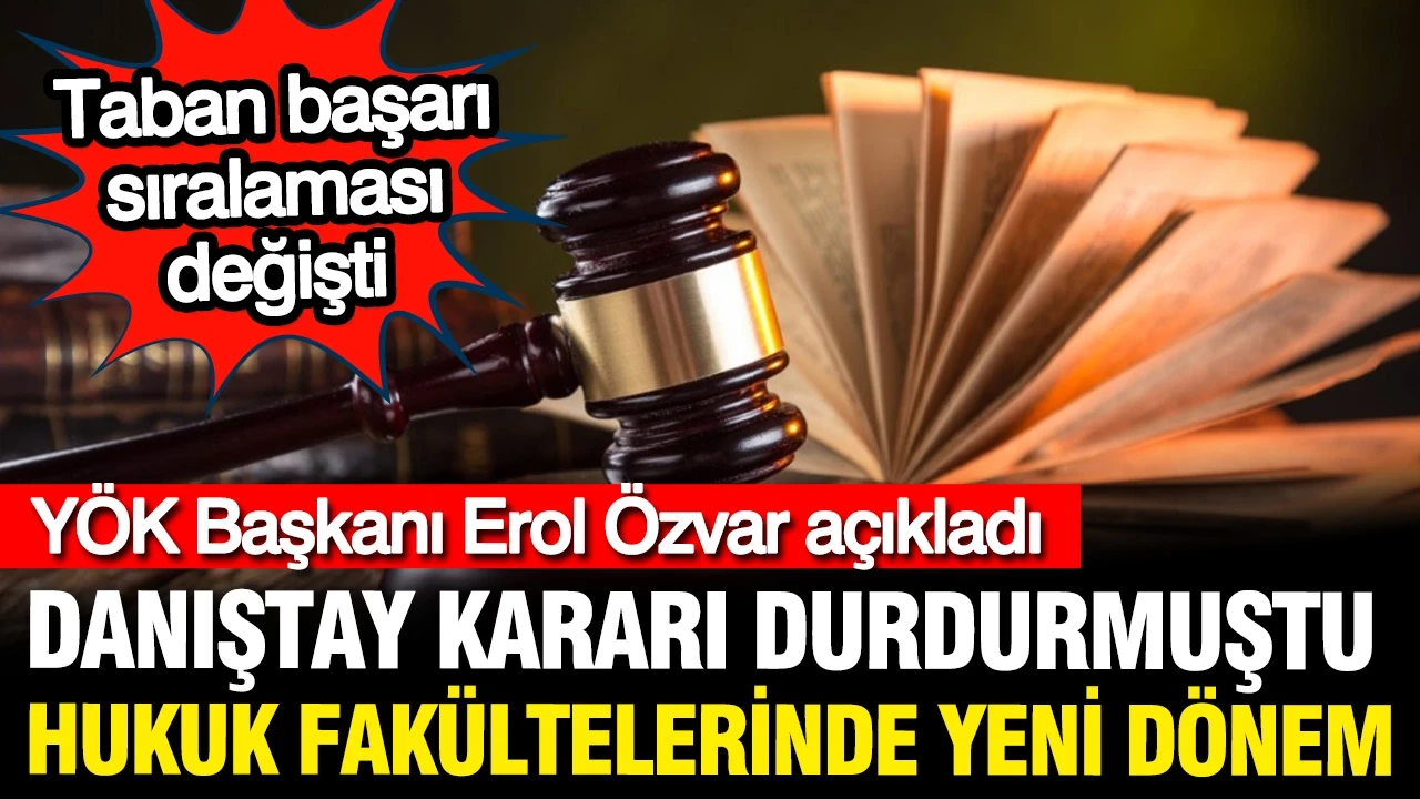 Danıştay YÖK'ün kararını durdurmuştu: Hukukta baraj krizinde son karar