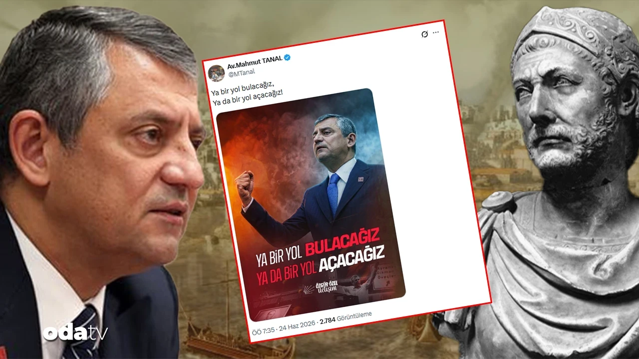 Mahmut Tanal'dan Özgür Özel'li Alp Dağları göndermesi: Hannibal o sözü neden söyledi