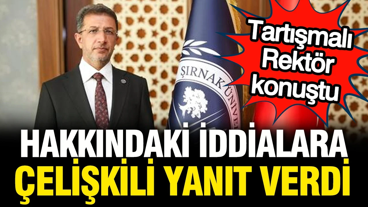 Tartışmalı rektör Abdurrahim Alkış iddialara yanıt verdi