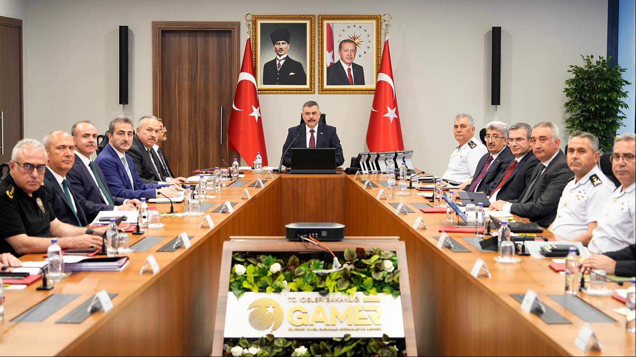 İçişleri Bakanlığında "Hayvanları Koruma Kanunu" kapsamında Güvenlik Toplantısı yapıldı