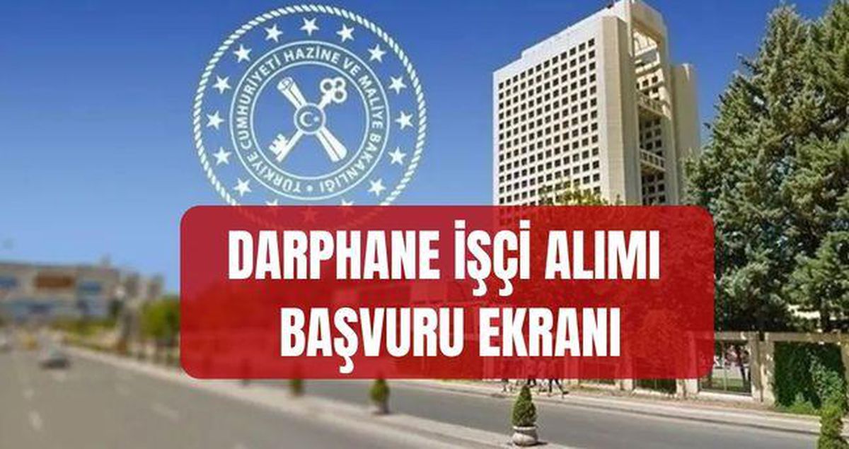 DARPHANE İŞÇİ ALIMI BAŞVURU EKRANI 2026 (İŞKUR) Darphane işçi alımı başvurusu nasıl yapılır, şartlar neler?