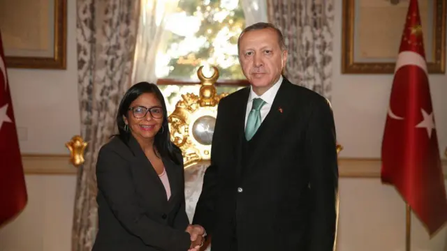Venezuela'da Maduro'nun yerine gelen Delcy Rodriguez Erdoğan ile görüşecek