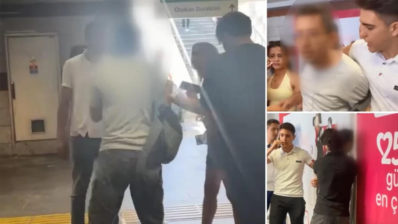 Metrobüste 'gizli çekim'le taciz iddiası: Vatandaş tarafından polise teslim edildi