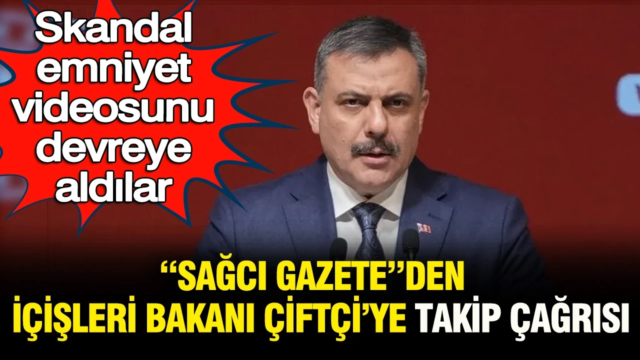 "Sağcı Gazete" önce takip çağrısı yaptı, sonra skandal videoyu açtı