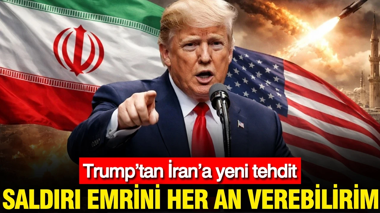 Trump’tan İran’a yeni tehdit: Saldırı emrini her an verebilirim