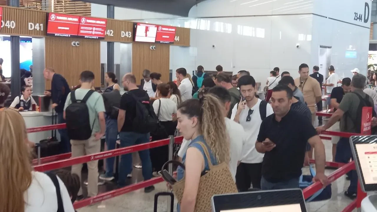 İstanbul Havalimanı'nda yaz tatili yoğunluğu!