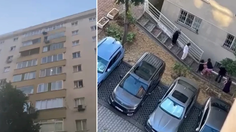 Kağıthane’de 9'uncu kattaki evin açık bırakılan penceresinden düşen 1,5 yaşındaki Doruk hayatını kaybetti: Oğlum nefes alıyor mu?