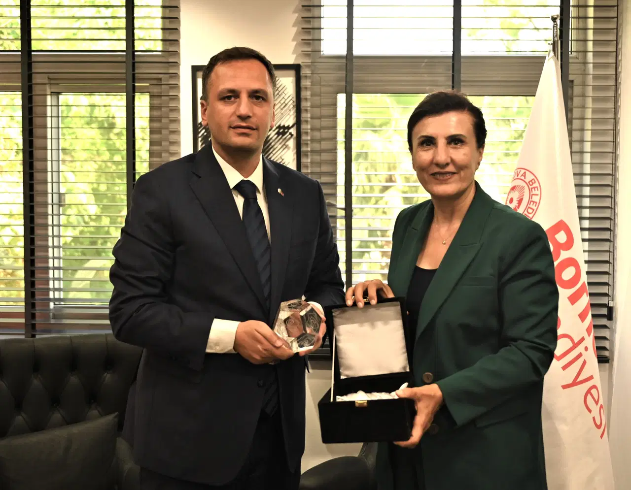 Bornova Belediyesi’ne Avrupa “Mükemmeliyet” belgesi