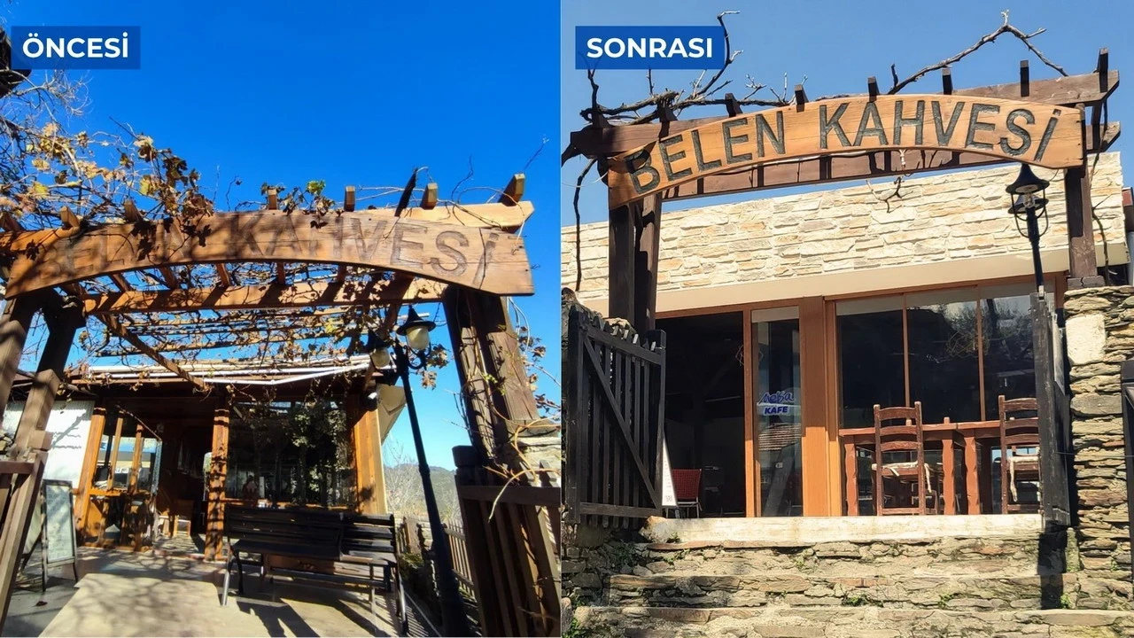 Muğla’da Belen Kahvesi Yenilenen Yüzüyle Ziyaretçilerini Ağırlıyor