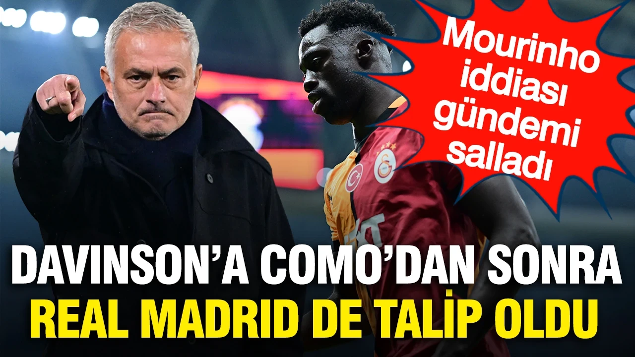 Davinson Sanchez'e Como'dan sonra Real Madrid kancası: Mourinho detayı