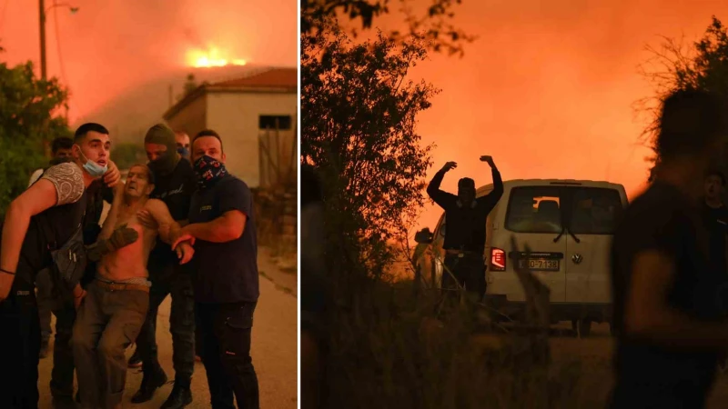 Yunanistan'da yangın ihmallerine gözaltı: Binlerce avro ceza kesildi