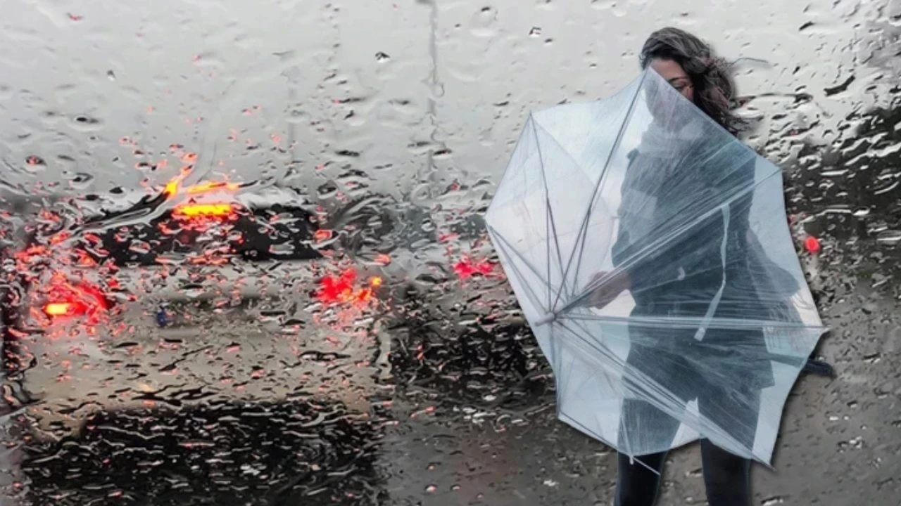 Meteoroloji'den kuvvetli yağış ve rüzgar uyarısı: İki bölgeye dikkat!